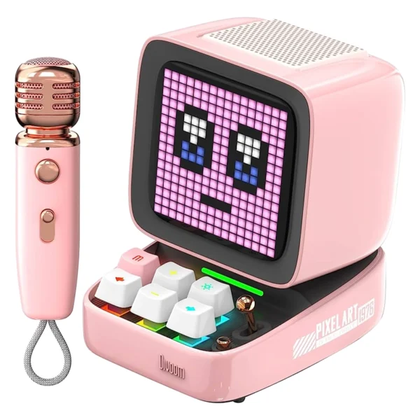 Divoom Ditoo-Mic Mini Karaoke Machine Pixel Art Bluetooth Speaker-7