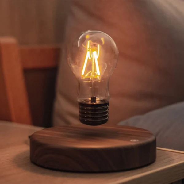 HCNT Levitating Desk Table Lamp Magnet Floating Bulb-5