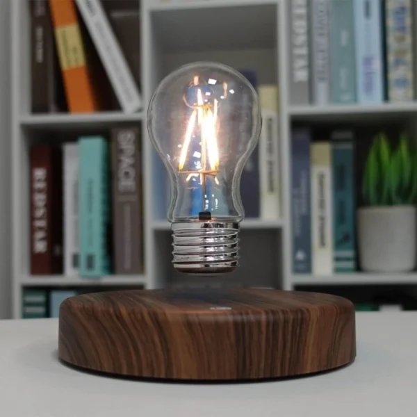 HCNT Levitating Desk Table Lamp Magnet Floating Bulb-7