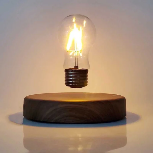 HCNT Levitating Desk Table Lamp Magnet Floating Bulb-8