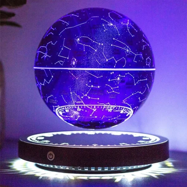 HCNT Levitating Starry Night Light Galaxy Lamp-2