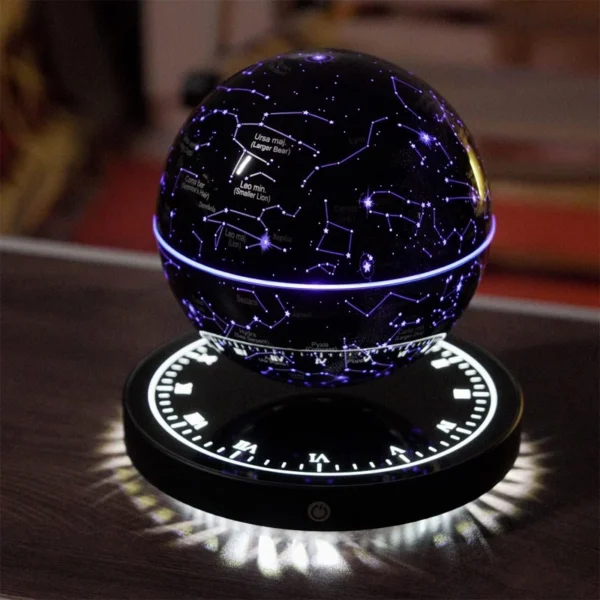 HCNT Levitating Starry Night Light Galaxy Lamp-6