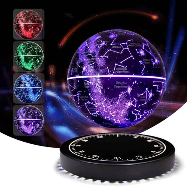 HCNT Levitating Starry Night Light Galaxy Lamp-7