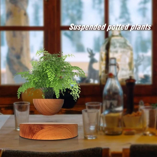 HCNT Magnetic Levitating Floating Plant Pot-5