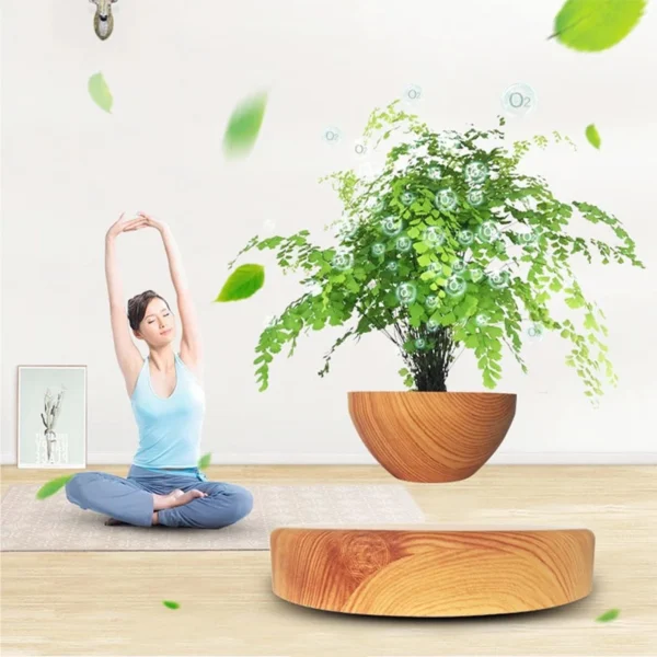 HCNT Magnetic Levitating Floating Plant Pot-6