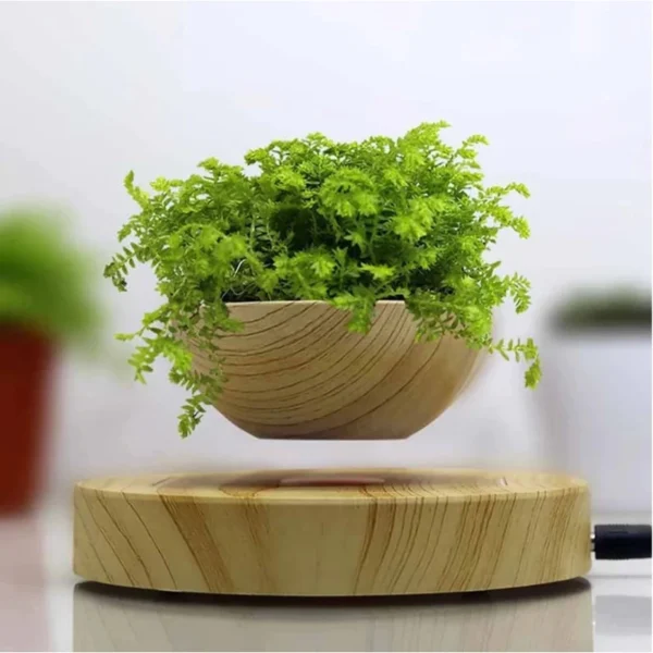 HCNT Magnetic Levitating Floating Plant Pot-9