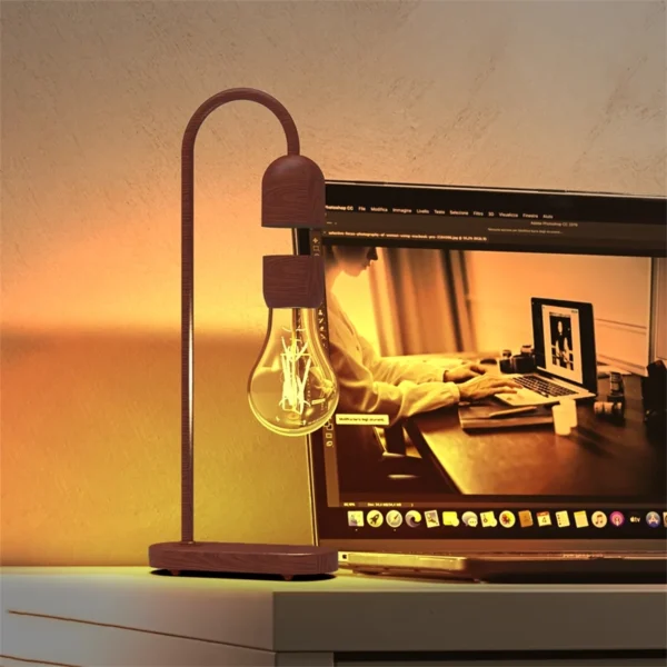 Top levitating bulb light-6