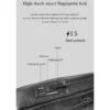 Anti theft Fingerprint Crossbody Bag - Image 5
