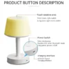Desk LED Lamp Quran Speaker Smart Touch with Bluetooth-SQ917 - Image 14