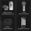 Portable Mini Fan Blower Built in Battery - Image 4